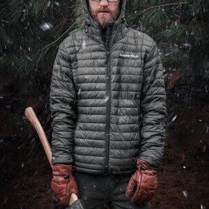 Men's Insulated Jacket - Black